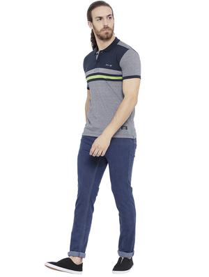 blue cotton t-shirt - 14937099 - Standard Image - 4