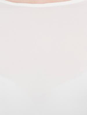 solid white crepe top - 14937755 - Standard Image - 4