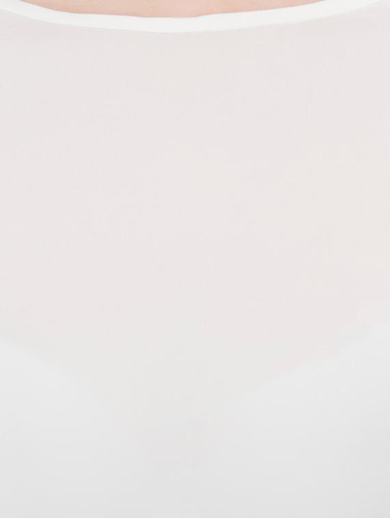 solid white crepe top - 14937755 - Zoom Image - 4