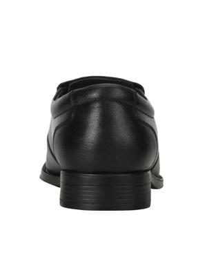 black leather formal slip on - 14938554 - Standard Image - 4