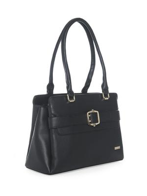 black leather regular handbag - 14945016 - Standard Image - 4