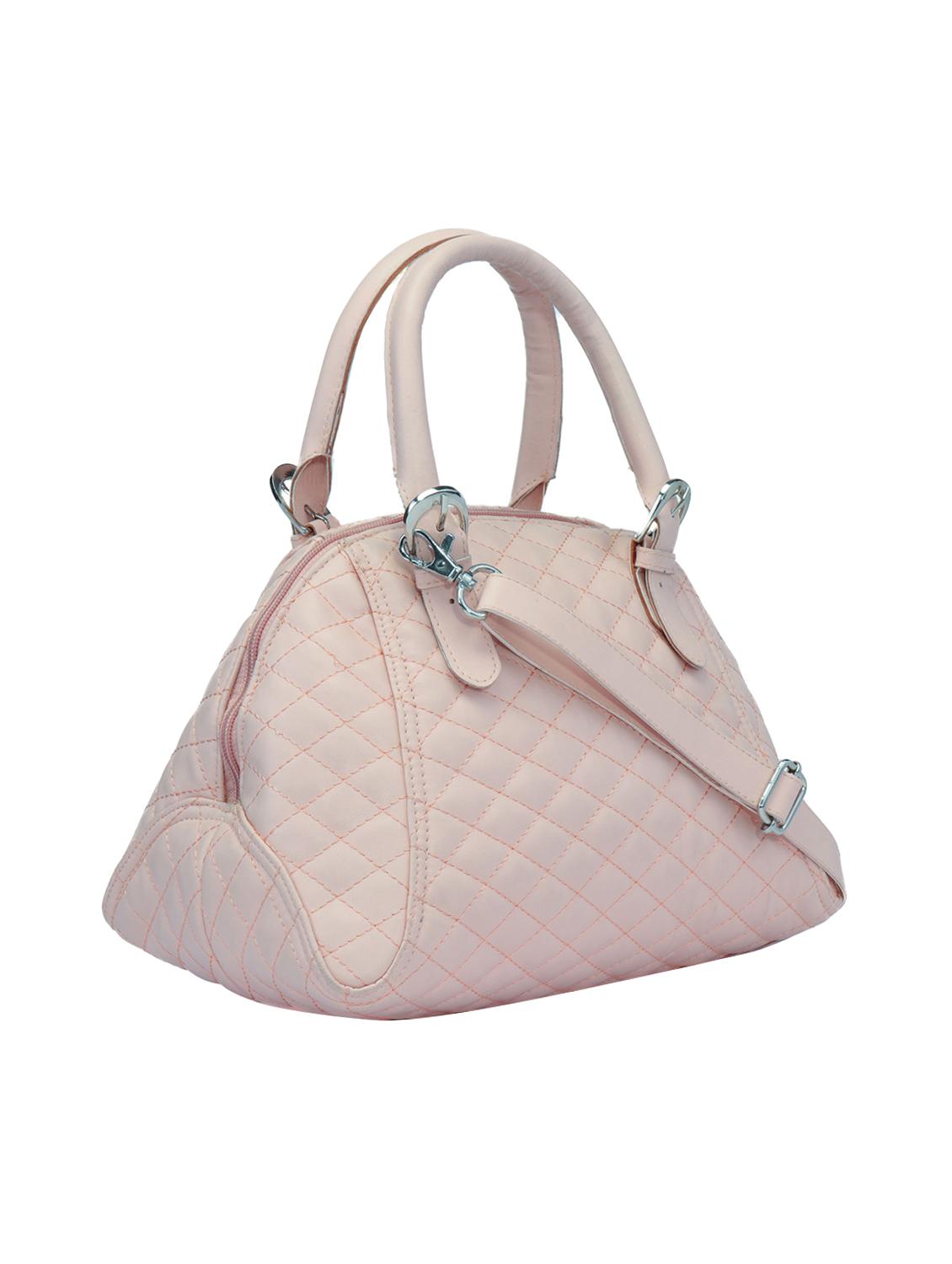pink leatherette handbag - 14948067 - Zoom Image - 4