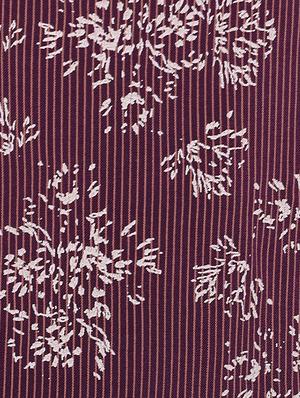 maroon modal printed tunic - 14954982 - Standard Image - 4