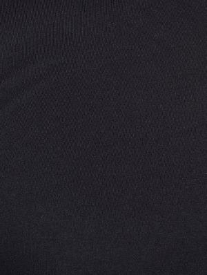 black cotton t-shirt - 14955332 - Standard Image - 4