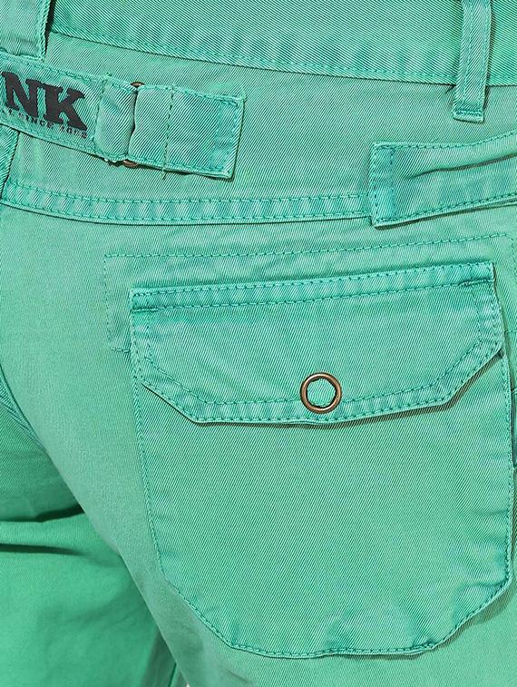 green cotton shorts - 14956788 - Zoom Image - 4