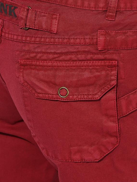red cotton shorts - 14956789 - Zoom Image - 4