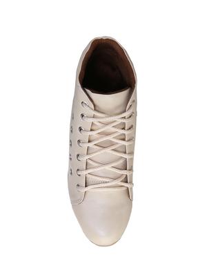 white lace-up ankle boot - 14958507 - Standard Image - 4