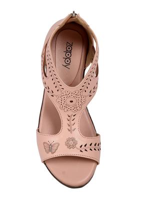 pink closed back sandal - 14958573 - Standard Image - 4