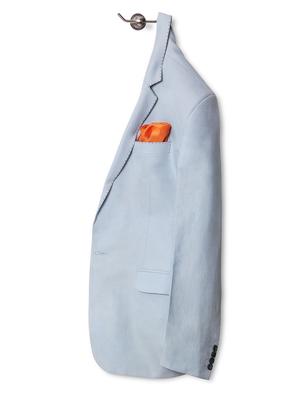 orange silk pocketsquare - 14960207 - Standard Image - 4