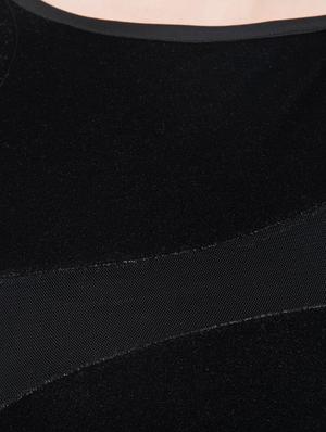 mesh panel maxi dress - 14964126 - Standard Image - 4