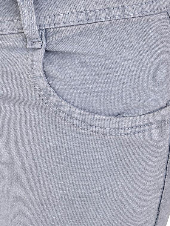 grey solid denim jeans - 14964866 - Zoom Image - 4