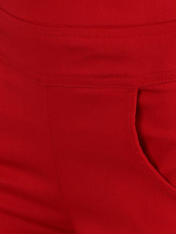 red cotton jeggings - 14965768 - Zoom Image - 4