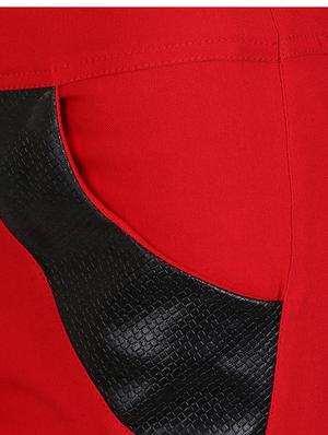 red cotton jeggings - 14965770 - Standard Image - 4