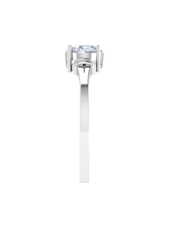 silver metal ring - 14969236 - Zoom Image - 4