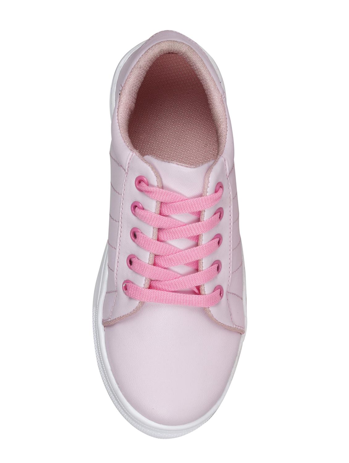 pink lace-up sneaker - 14973268 - Zoom Image - 4