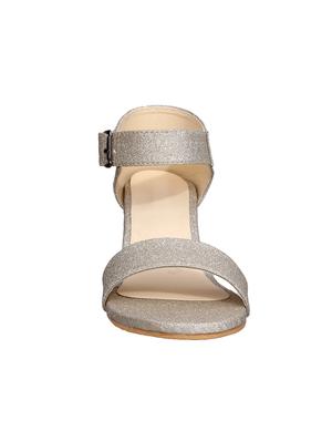 gold ankle strap sandal - 14981049 - Standard Image - 4