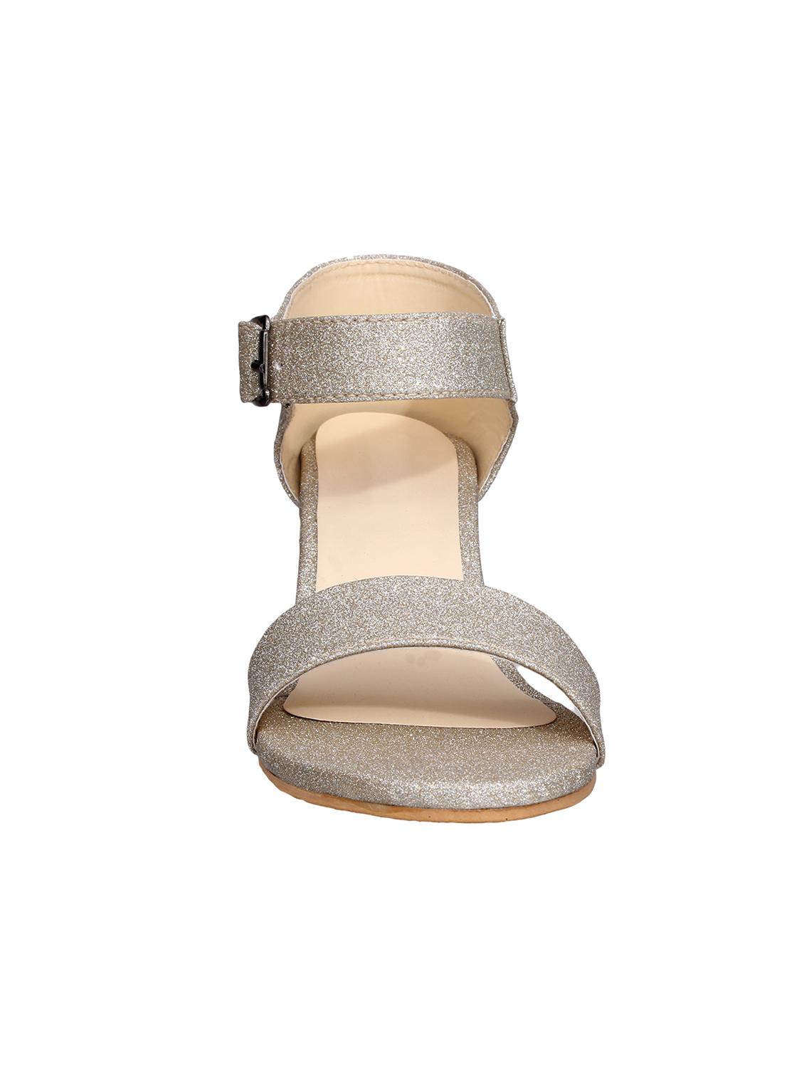 gold ankle strap sandal - 14981049 - Zoom Image - 4