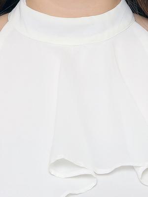 halter neck layered top - 14982780 - Standard Image - 4