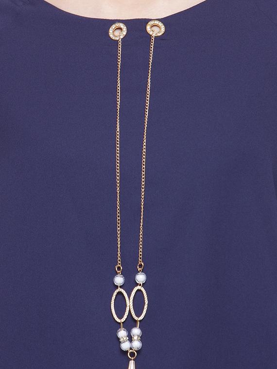 solid blue layered top - 14984820 - Zoom Image - 4