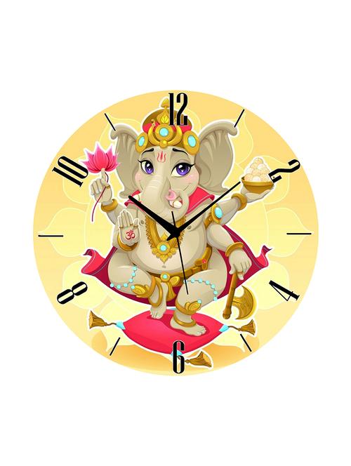 Round Shape Analog Wall Clock - 14985659 - Standard Image - 1