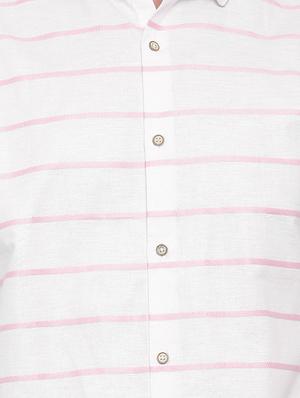 white cotton casual shirt - 14986992 - Standard Image - 4