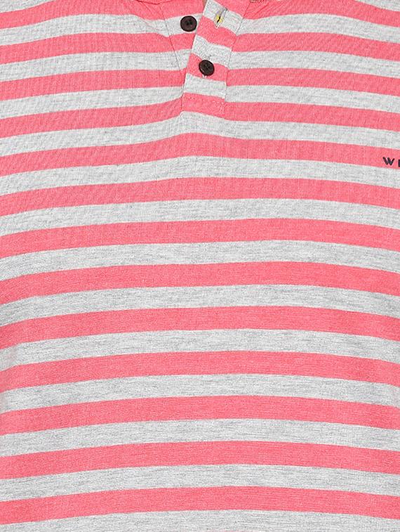 pink viscose all over print tshirt - 14987114 - Zoom Image - 4
