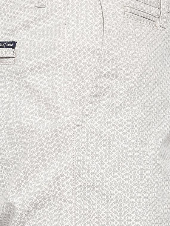 white cotton shorts - 14987135 - Zoom Image - 4