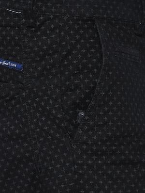 black cotton shorts - 14987143 - Standard Image - 4