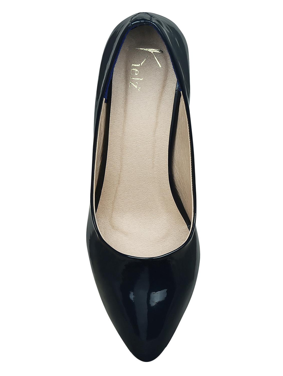 blue patent slip on pumps - 14987373 - Zoom Image - 4