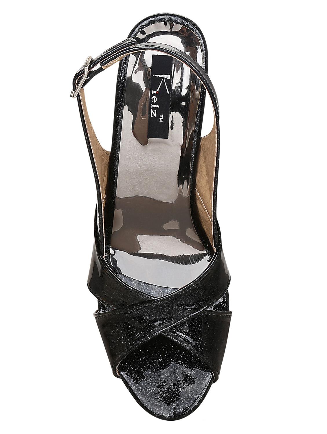 black patent back strap sandals - 14987378 - Zoom Image - 4