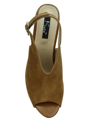 tan patent mules sandals - 14987393 - Standard Image - 4