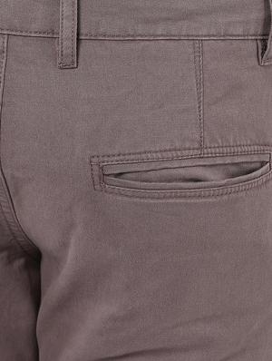 grey cotton chinos - 14990189 - Standard Image - 4