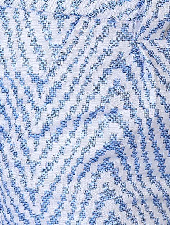 light blue printed shorts - 14991202 - Zoom Image - 4