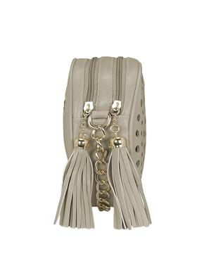 cream leatherette sling bag - 14992728 - Standard Image - 4
