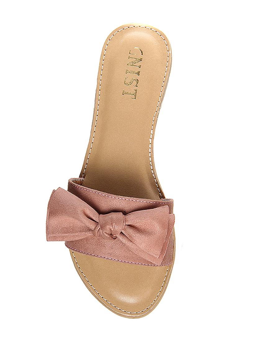 pink suede slides - 14996545 - Zoom Image - 4