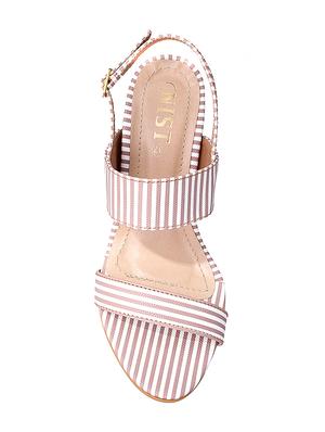 beige back strap sandal - 14996597 - Standard Image - 4