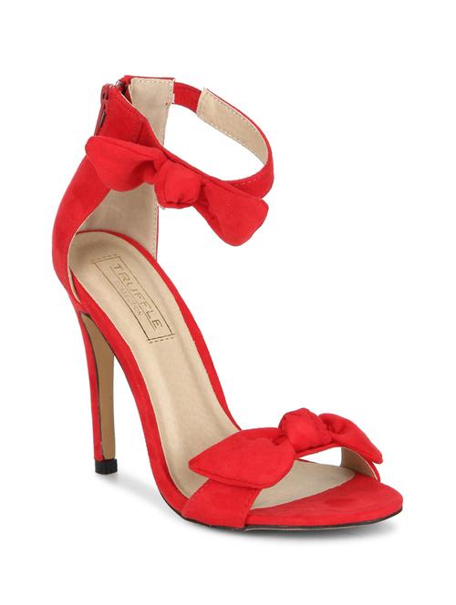 red patent leather closed back sandals - 14997642 - Standard Image - 1