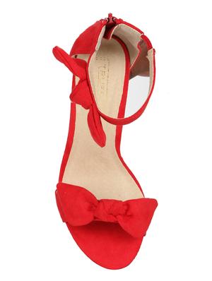 red patent leather closed back sandals - 14997642 - Standard Image - 4