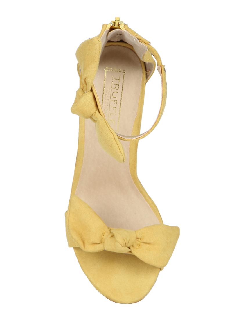 yellow patent leather closed back sandals - 14997643 - Zoom Image - 4