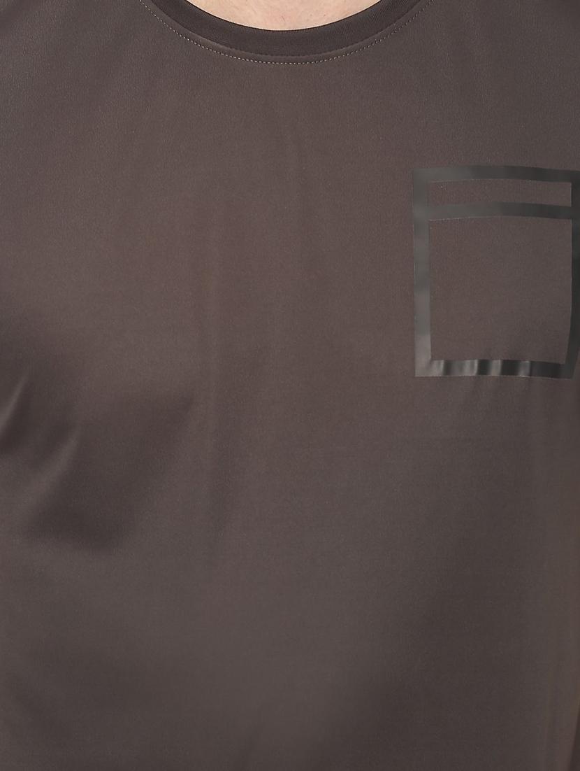 brown polyester t-shirt - 15000417 - Zoom Image - 4
