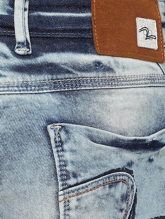 blue heavy washed jeans - 15000590 - Zoom Image - 4
