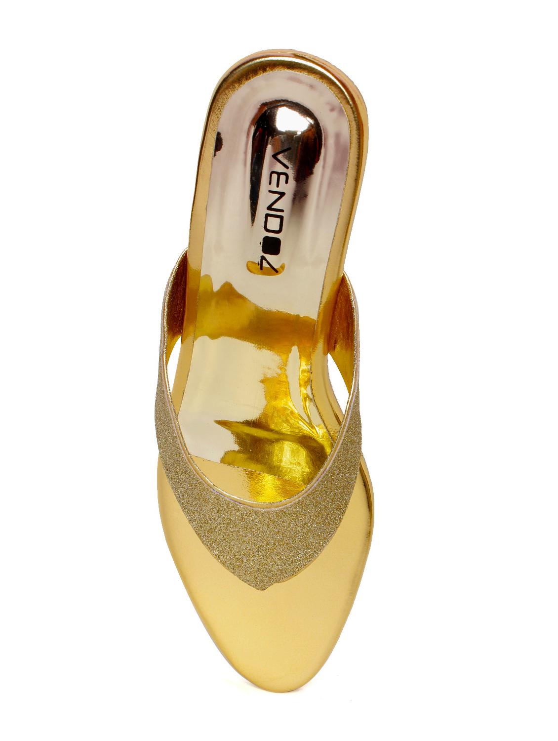 gold toe separator sandal - 15001346 - Zoom Image - 4