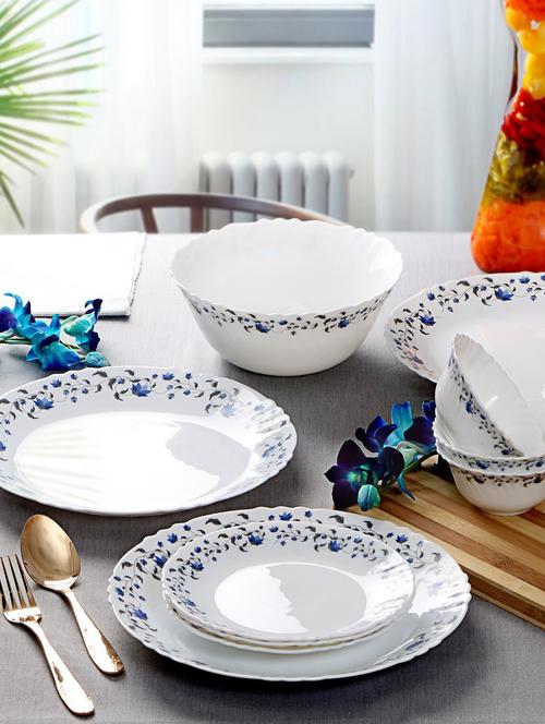 Imperial Vinea Opalware Dinner Set, 33 Pieces, White - 15001990 - Standard Image - 1