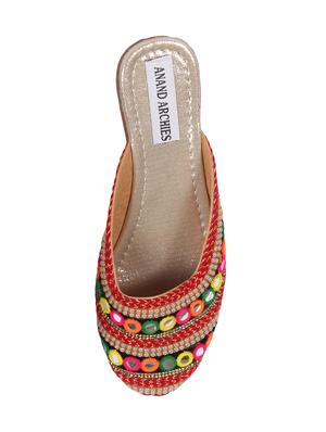 multi colored slip on mules - 15003993 - Standard Image - 4
