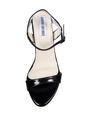 black ankle strap sandal - 15004054 - Standard Image - 4
