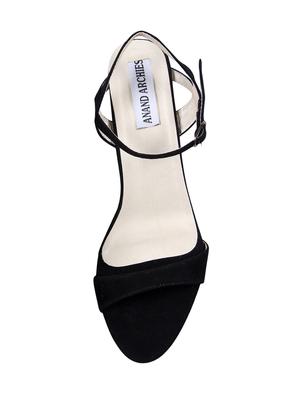 black ankle strap sandal - 15004056 - Standard Image - 4