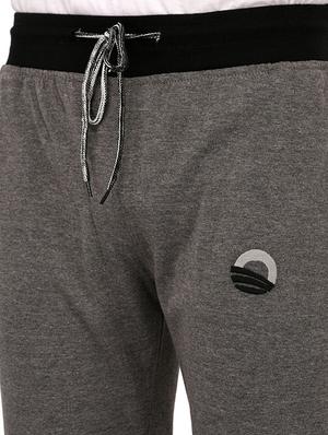 grey cotton track pant - 15005061 - Standard Image - 4