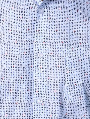 blue cotton casual shirt - 15011569 - Standard Image - 4