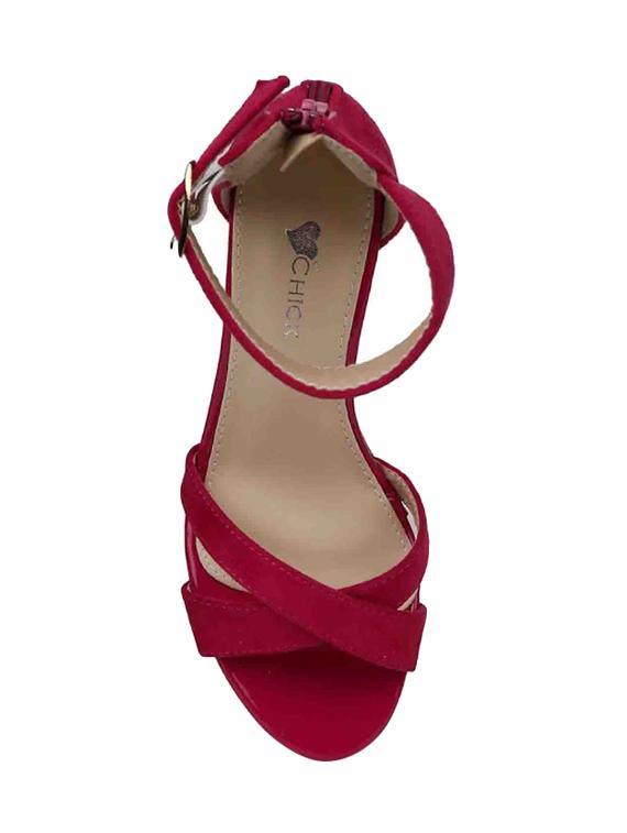 pink suede closed back sandals - 15011627 - Zoom Image - 4
