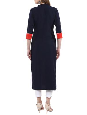 multi colored crepe combos kurta - 15011638 - Standard Image - 7